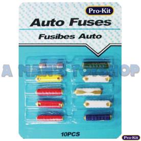 CERAMIC FUSE PACK 10 PIECE 5AMP TO 30AMP