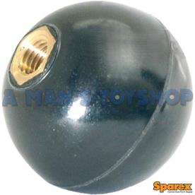 GEAR PTO LEVER KNOB 35MM ROUND 5/16 THRE