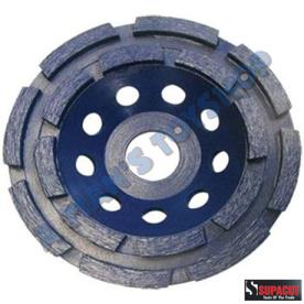 GRINDING WHEEL CONCRETE DOUBLE ROW 125MM