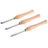 WOOD LATHE 5 PIECE SET WITH INSERT TIPS