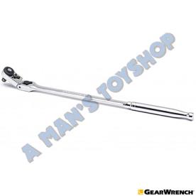 RATCHET 1/4" DR 72 TOOTH FLEX HEAD 12"