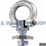 TIE DOWN RING M16 STUD  MOUNT ZINC PLATE