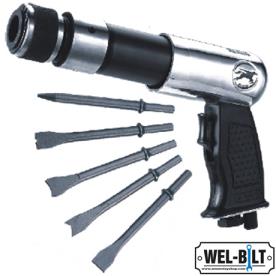 AIR HAMMER KIT 3000 BPM & 5 CHISELS