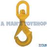 SWIVEL SELF LOCKING LIFTING 10MM HOOK
