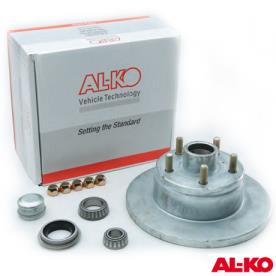 TRAILER HT DISC HUB ASSY SLIM BRG & SEAL