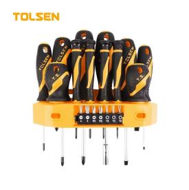 SCREWDRIVER SET 19 PIECE TOLSEN BRAND