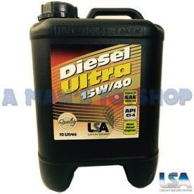 LSA BRAND OIL DIESEL ULTRA 15W4010 LITRE