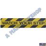 WATCH YOUR STEP STRIP 600MM X 150MM