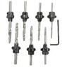 WOOD COUNTERSINK BIT SET 7 PIECE METRIC