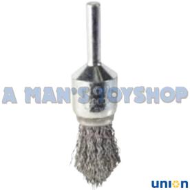 WIRE END BRUSH 20MM WITH 1/4 ARBOR