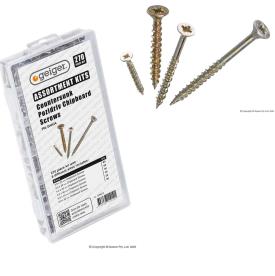 SCREW CHIPBOARD CSK POZI DRIVE 400PC