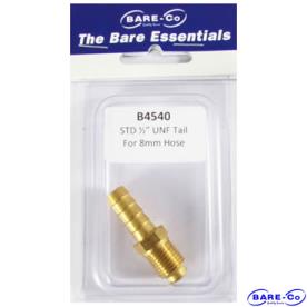 CAV TAIL MALE  UNF 1/2" - FOR 8MM HOSE