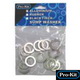 ASST WASHER 25 PC SUMP PLUG ALUMIN 24MM