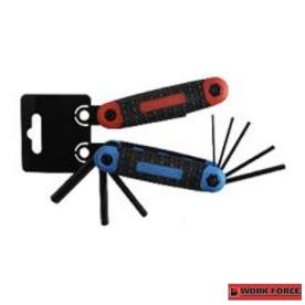 HEX KEY FOLDING SET AF & METRIC  2 PIECE