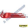 ALLEN KEY SET EXTRA LONG 9 PCE AF BALL
