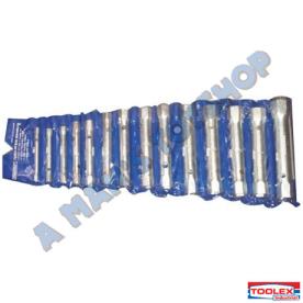 TUBE SPANNER SET METRIC 14PCE