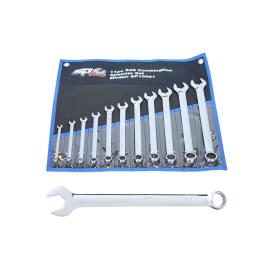 SPANNER SET AF 11 PIECE RING/OPEN END