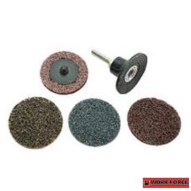 SANDING DISC SET 50MM 6PIECE ROLOC MOUNT