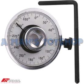 TORQUE ANGLE GAUGE 1/2"MALE DRIVE 360%