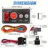 RACING PANEL SWITCH/START/ACC KIT
