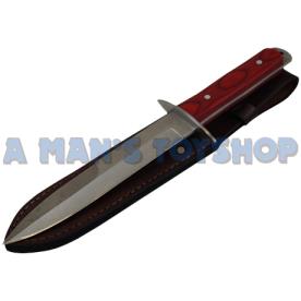 KNIFE PIG STICKER 12 WOOD HANDLE 310MM