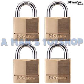 PADLOCK SET OF 4 40MM KEYED ALIKE