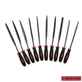 NEEDLE FILE SET 10 PIECE WITH HANDLE
