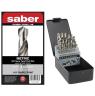 DRILL SET 25 PCE 1-13MM HSS STEEL SABER