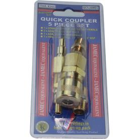 JAMEC AIR QUICK COUPLER KIT 5 PIECE