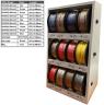 WIRE ROLL DISPLAY WITH 12 ROLL DISPLAY