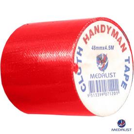 NLA* RED CLOTH TAPE 48MM X 4.5 METRE