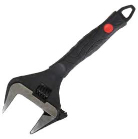 ADJUSTABLE WRENCH WIDE JAW 8" (200MM)