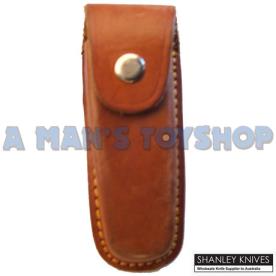 KNIFE POUCH 3 3/4" LEATHER VERTICAL