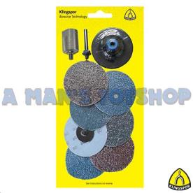 QUICK CHANGE ROLOC DISCS 50MM SET 125MM