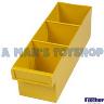 SPARE PART TRAY 300 X 100 X 100MM YELLOW