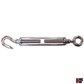 TURNBUCKLE 10MM HOOK & EYE STAINLESS