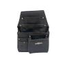 NAIL BAG FULL GRAIN LEATHER 4 POCKETS