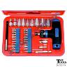 SOCKET-HEX BIT SET 1/4 DR 34 PCE RATCHET