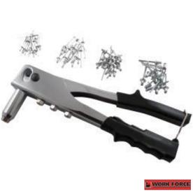 RIVET GUN KIT 4 SIZE NOZZLES TO 4.8MM