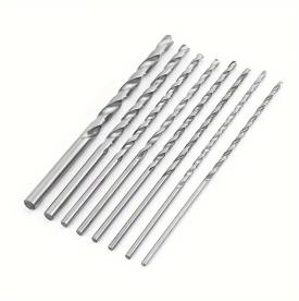 LONG HIGH SPEED 8 PIECE DRILL SET METRIC