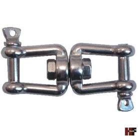 SWIVEL FORK & FORK STAINLESS STEEL 8MM