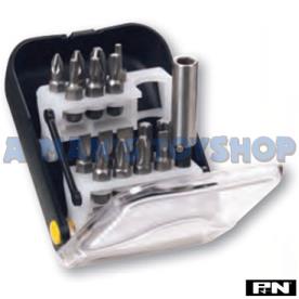 NLA* SCREWDRIVER BIT SET 17PCS 1/4 HEX S