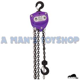 CHAIN BLOCK 1 TON 6 METRE DROP