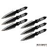 THROWING KNIVES SET OF 6, 228MM OVERALL