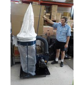 DUST EXTRACTOR 2HP, 250MM FAN, 500CFM