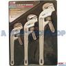 PIPE WRENCH SET 3 PCE ALLOY 12-14-18"