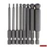 HEX BITS SET 7 PIECE METRIC BALL