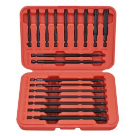 HEX BIT SET 75 & 150MM LONG 18 PIECES AF