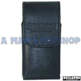 BLACK LEATHER IPHONE HOLDER