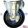CASTOR RUBBER STEEL CORE 160MM FIXED145K